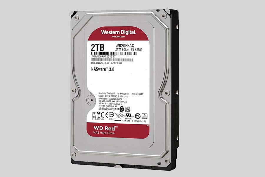 Riparazioni e recupero dei dati di un disco rigido WD (Western Digital)