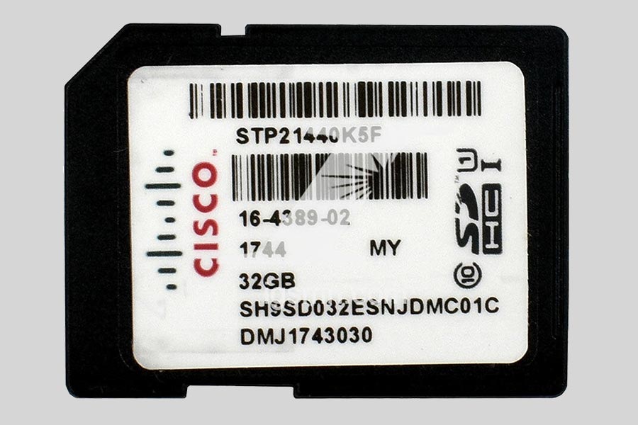 Recupero dei dati di una scheda di memoria Cisco