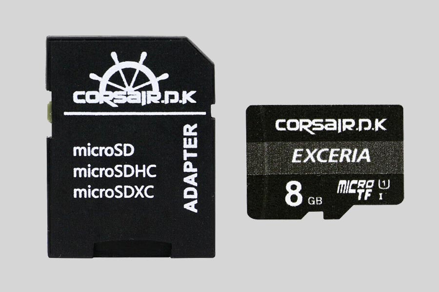 Recupero dei dati di una scheda di memoria Corsair Memory