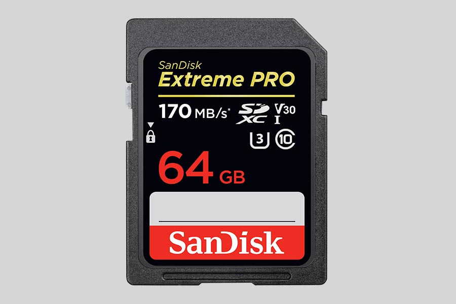 Recupero dei dati di una scheda di memoria SanDisk