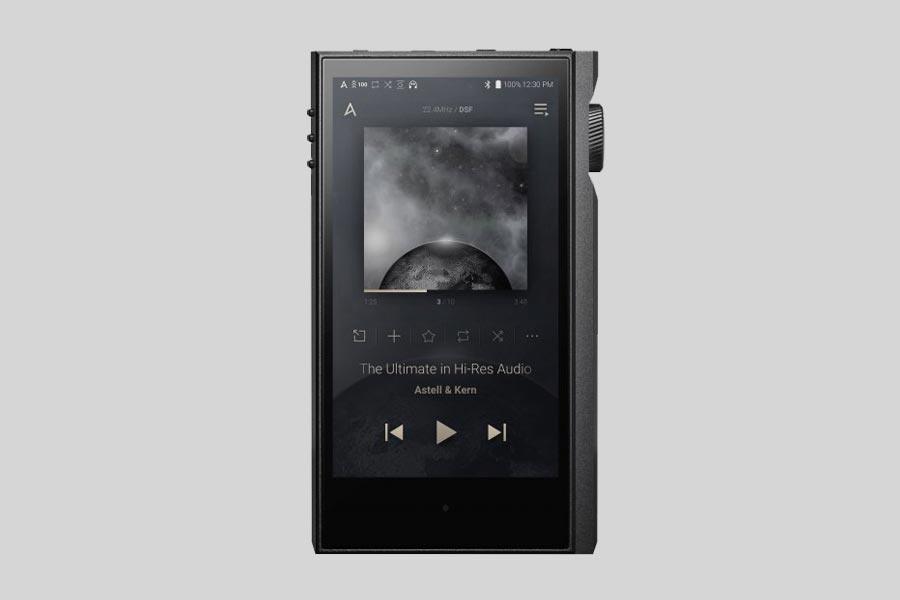 Recupero dei dati di un lettore MP3 Astell&Kern