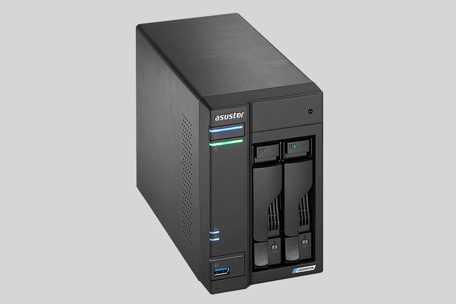 Recupero dei dati di un NAS Asustor LOCKERSTOR 2 Gen2