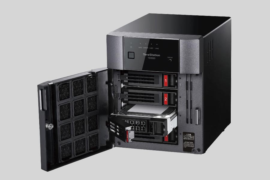 Recupero dei dati di un NAS Buffalo TeraStation TS3420DN0802