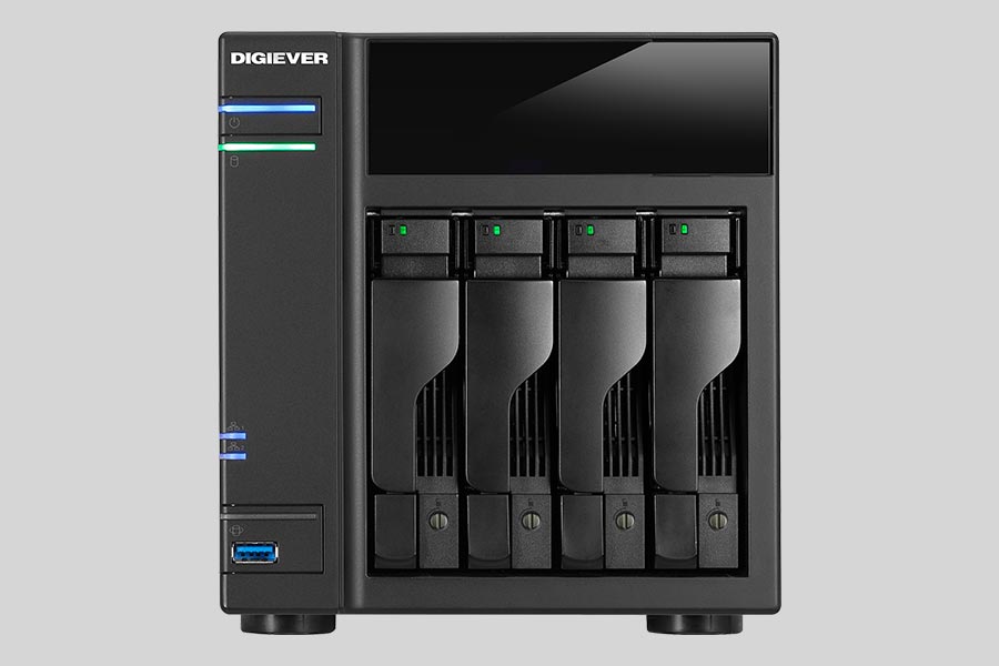 Recupero dei dati di un NAS Digiever DS-4205 UHD