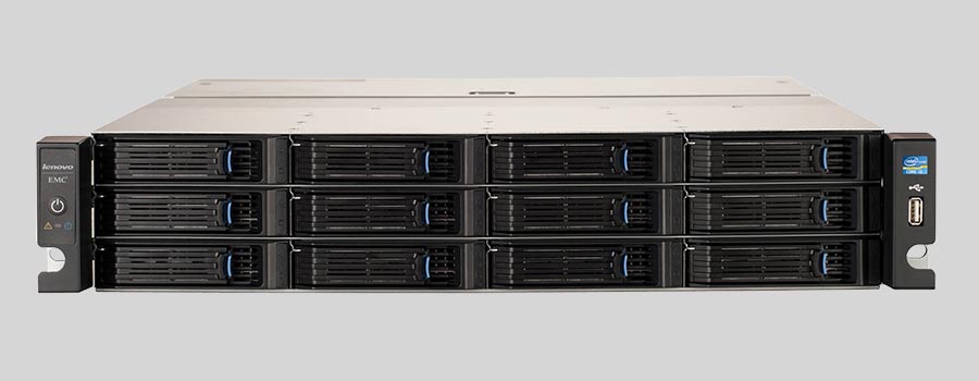 Recupero dei dati di un NAS Lenovo EMC px12-400r