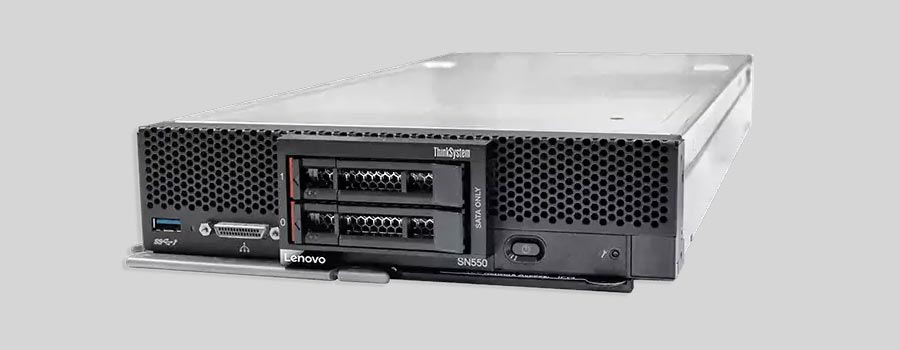 Riparare un array RAID su NAS Lenovo ThinkSystem SN550 V2 Blade Server: come recuperare i dati persi