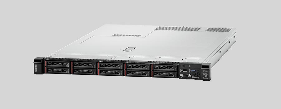 Recupero dei dati di un NAS Lenovo ThinkSystem SR630 Rack Server