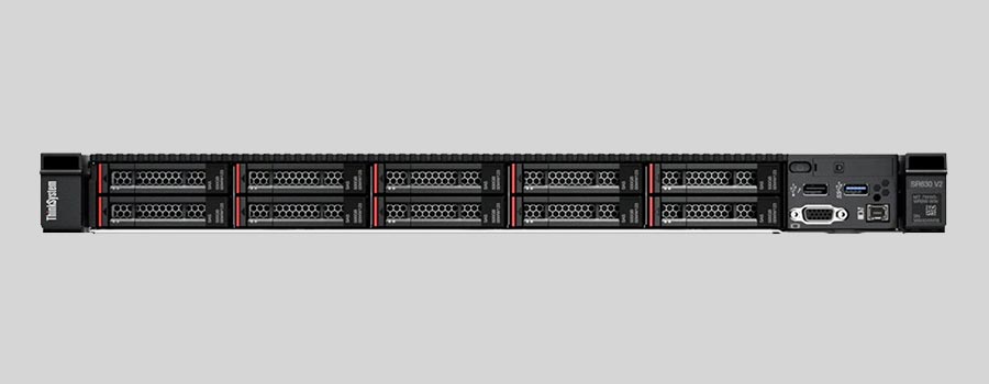 Recupero dei dati di un NAS Lenovo ThinkSystem SR630 V2 Rack Server