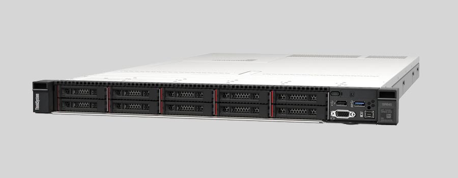 Recupero dei dati di un NAS Lenovo ThinkSystem SR645 Rack Server