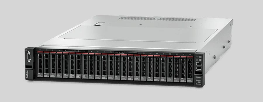 Recupero dei dati di un NAS Lenovo ThinkSystem SR650 Rack Server