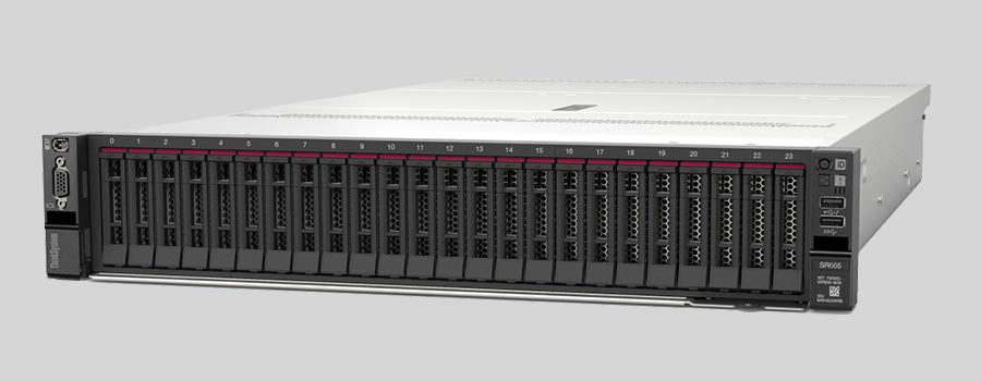 Recupero dei dati di un NAS Lenovo ThinkSystem SR665 Rack Server