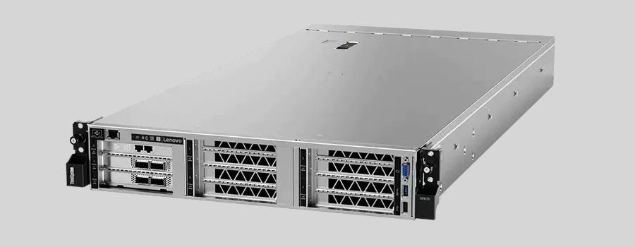 Recupero dei dati di un NAS Lenovo ThinkSystem SR670 Rack Server