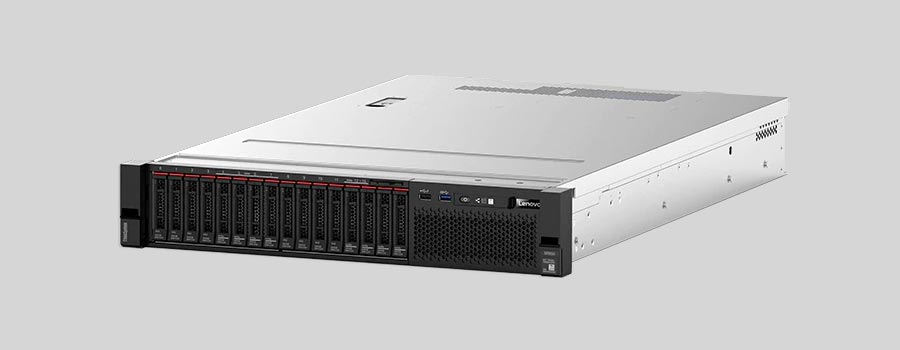 Recupero dei dati di un NAS Lenovo ThinkSystem SR850 Mission-Critical Server