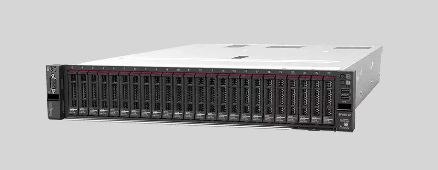 Recupero dei dati di un NAS Lenovo ThinkSystem SR850 V2 Mission-Critical Server