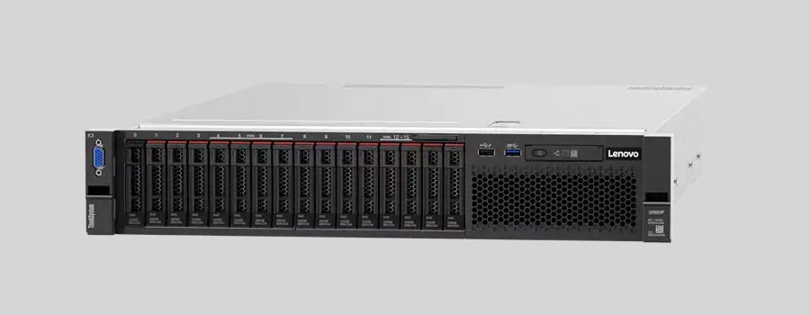 Recupero dei dati di un NAS Lenovo ThinkSystem SR850P Mission-Critical Server