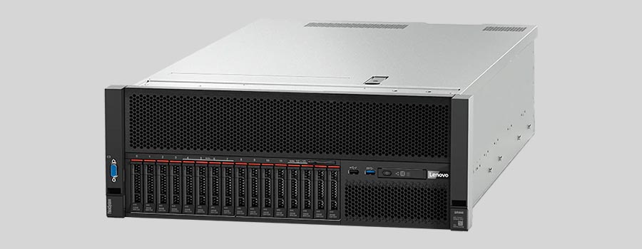 Recupero dei dati di un NAS Lenovo ThinkSystem SR860 Mission-Critical Server