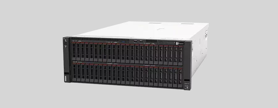 Recupero dei dati di un NAS Lenovo ThinkSystem SR860 V2 Mission-Critical Server