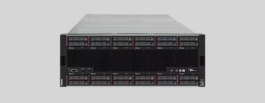 Recupero dei dati di un NAS Lenovo ThinkSystem SR950 Mission-Critical Server