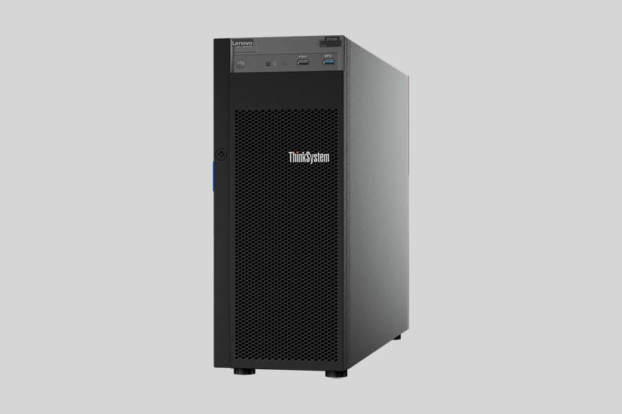 Recupero dei dati di un NAS Lenovo ThinkSystem ST250 Tower Server