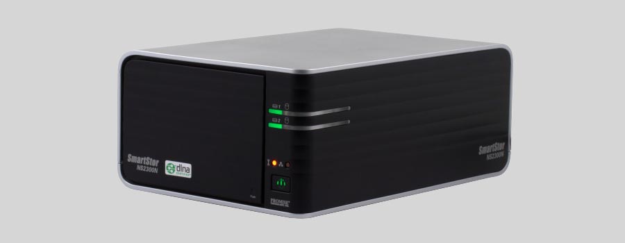 Recupero dei dati di un NAS Promise SmartStor NS2300N