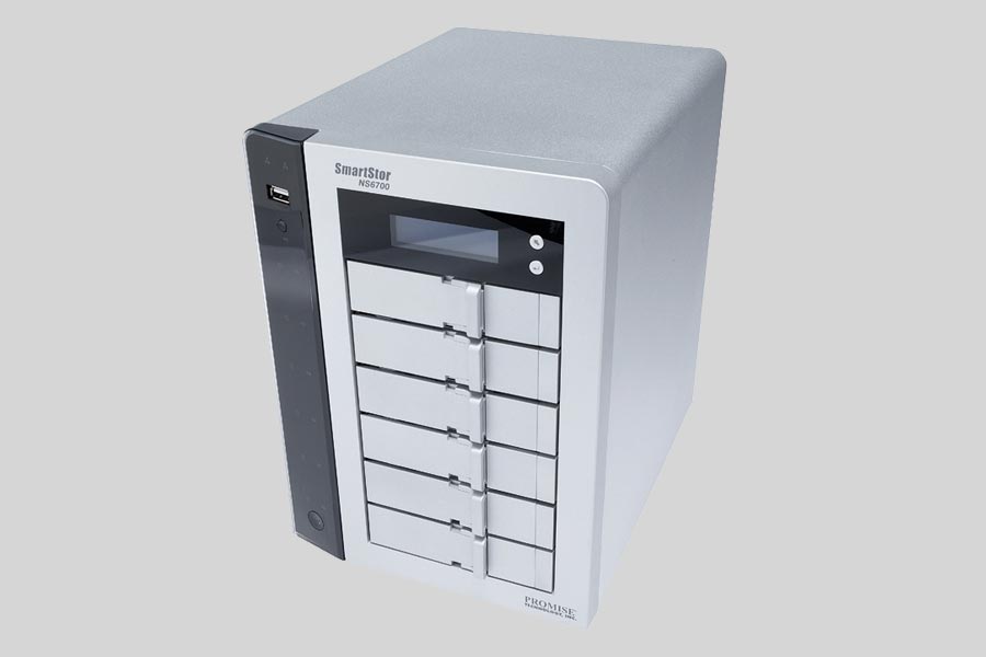 Recupero dei dati di un NAS Promise SmartStor NS6700