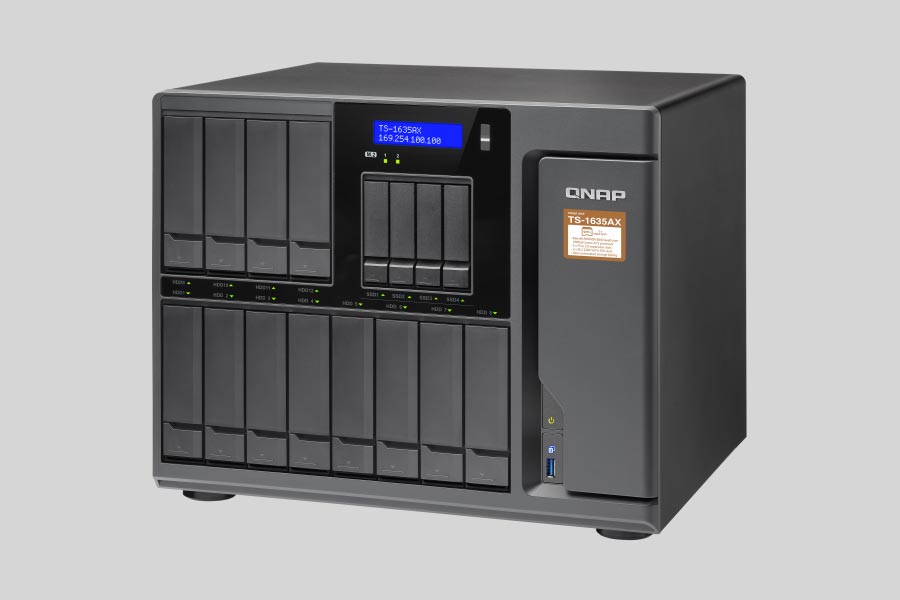 Recupero dei dati di un NAS QNAP Turbo Station TS-1635AX