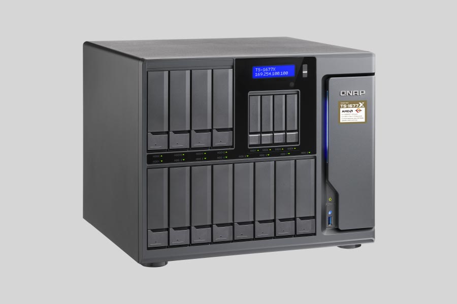 Recupero dei dati di un NAS QNAP Turbo Station TS-1677X