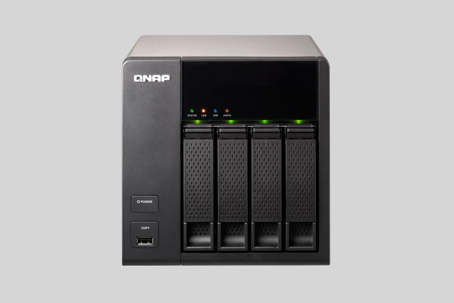 Recupero dei dati di un NAS QNAP Turbo Station TS-412 / TS-412U