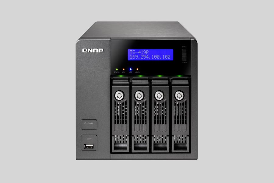 Recupero dei dati di un NAS QNAP Turbo Station TS-419P / TS-419P II / TS-419P+