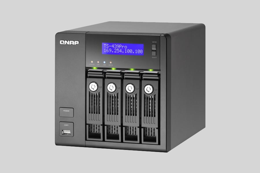 Recupero dei dati di un NAS QNAP Turbo Station TS-439 Pro / TS-439 Pro II / TS-439 Pro II+