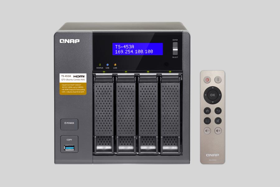 Recupero dei dati di un NAS QNAP Turbo Station TS-453A / TS-453B / TS-453E