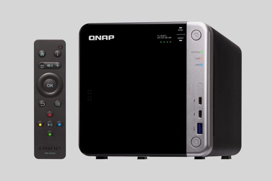 Recupero dei dati di un NAS QNAP Turbo Station TS-453BT3 / TS-453BU