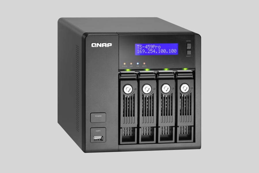 Recupero dei dati di un NAS QNAP Turbo Station TS-459 Pro / TS-459 Pro II / TS-459 Pro+