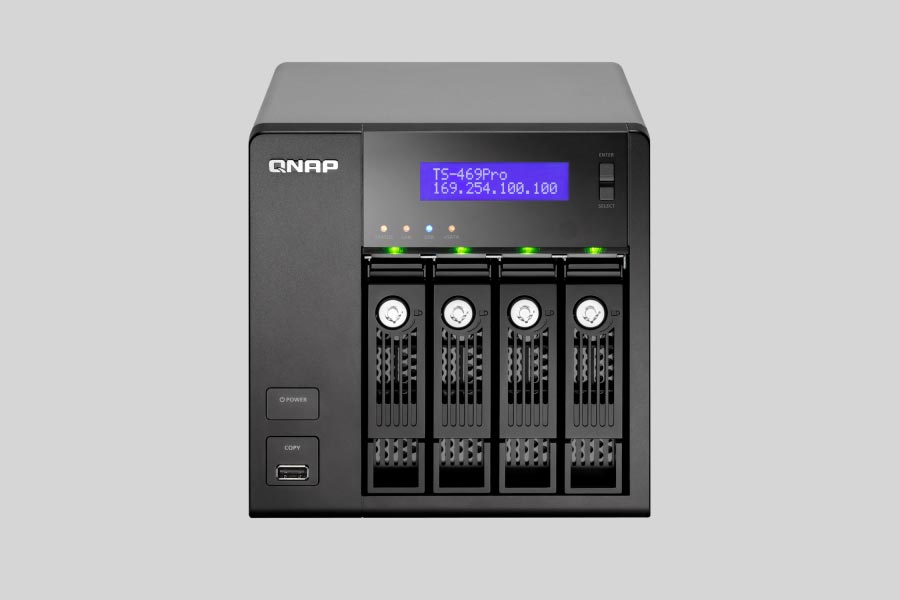 Recupero dei dati di un NAS QNAP Turbo Station TS-469 Pro / TS-469L