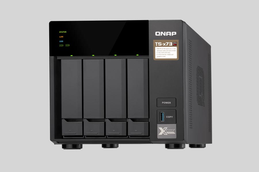 Recupero dei dati di un NAS QNAP Turbo Station TS-473 / TS-473A