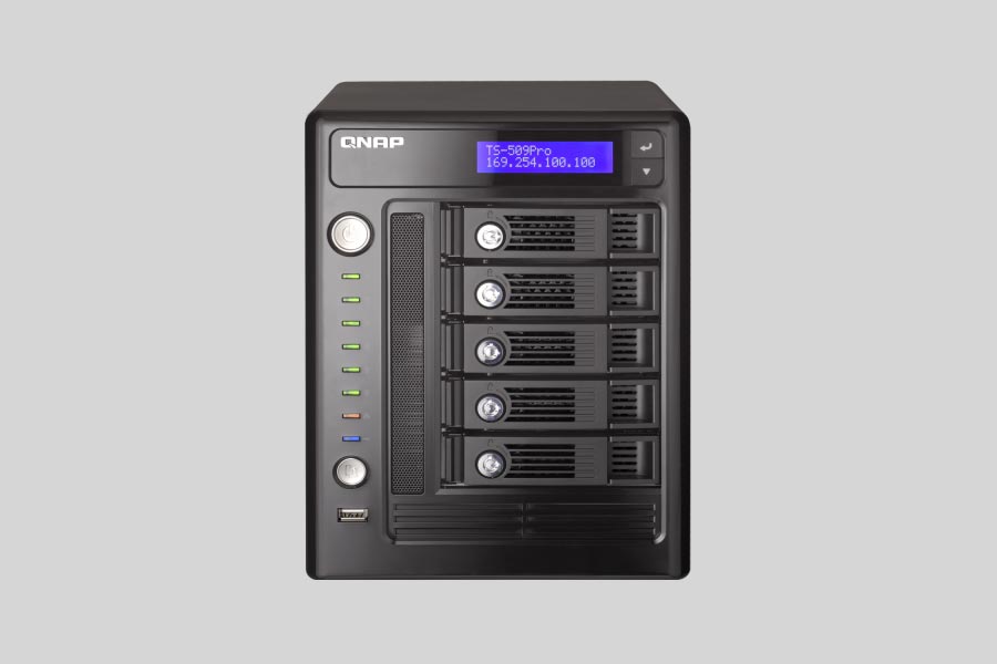 Recupero dei dati di un NAS QNAP Turbo Station TS-509 Pro