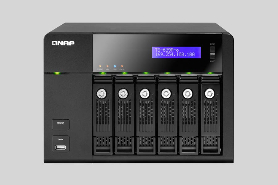 Recupero dei dati di un NAS QNAP Turbo Station TS-639 Pro