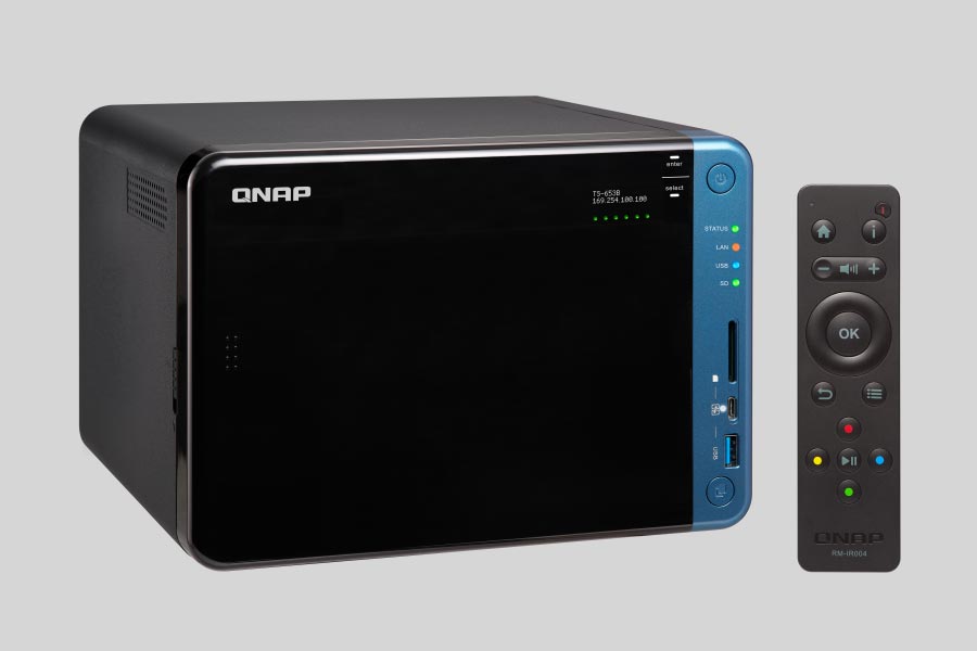 Recupero dei dati di un NAS QNAP Turbo Station TS-653B / TS-653D