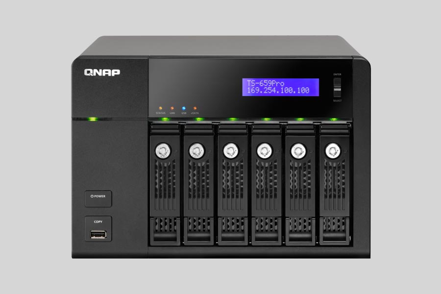 Recupero dei dati di un NAS QNAP Turbo Station TS-659 Pro / TS-659 Pro II / TS-659 Pro+