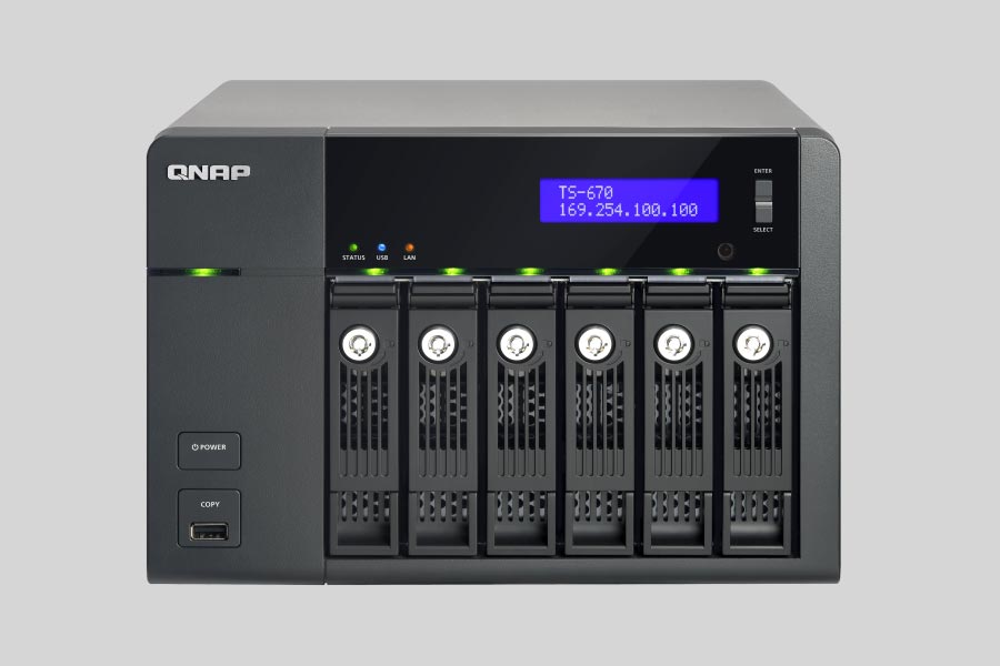 Recupero dei dati di un NAS QNAP Turbo Station TS-670 / TS-670 Pro