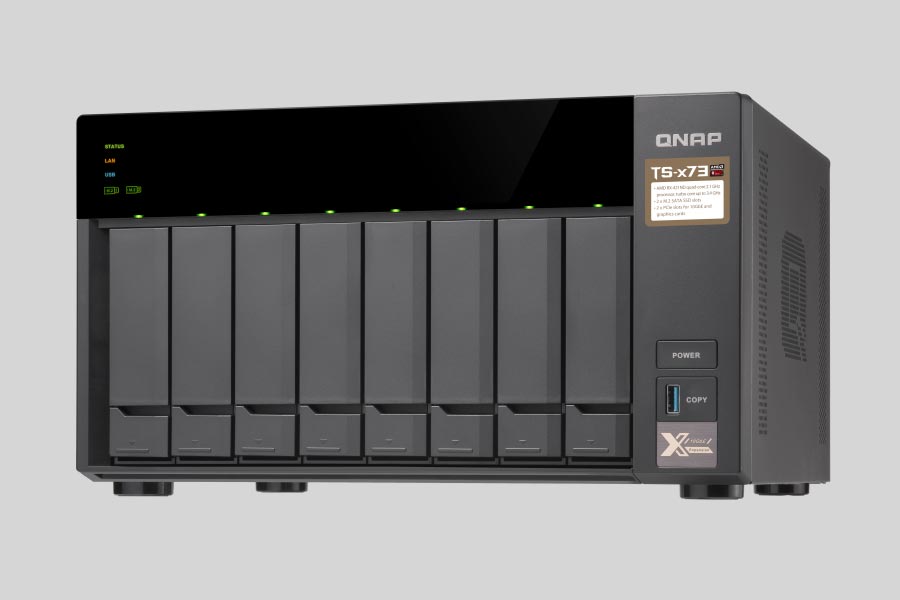 Recupero dei dati di un NAS QNAP Turbo Station TS-873 / TS-873A