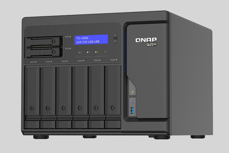 Recupero dei dati di un NAS QNAP Turbo Station TS-h886