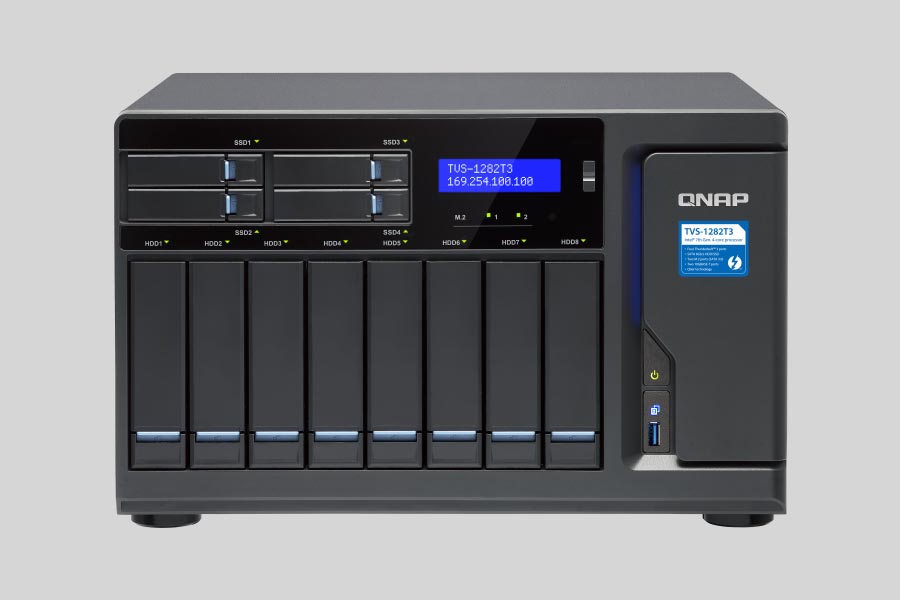 Recupero dei dati di un NAS QNAP TVS-1282T3