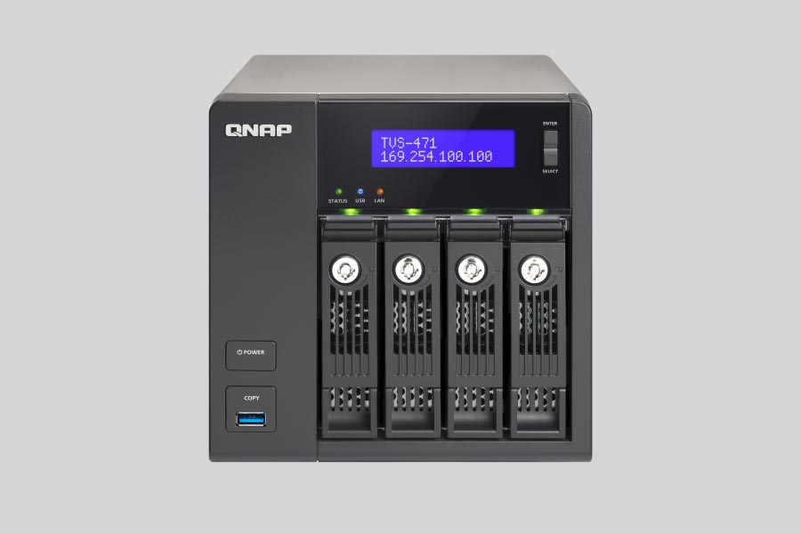 Recupero dei dati di un NAS QNAP TVS-471