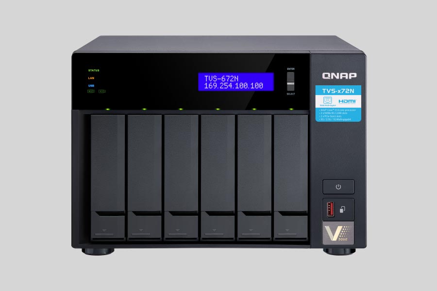 Recupero dei dati di un NAS QNAP TVS-672N