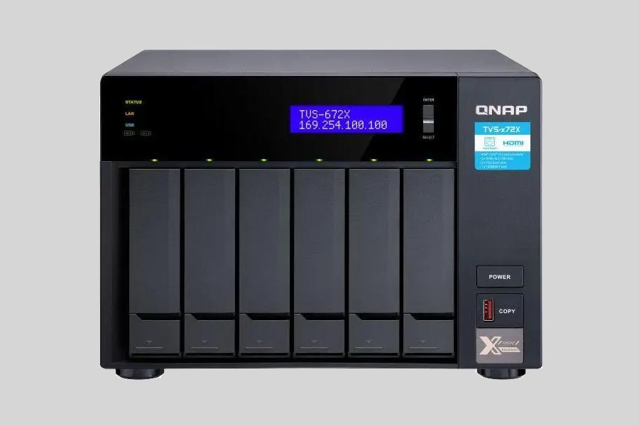 Recupero dei dati di un NAS QNAP TVS-672X