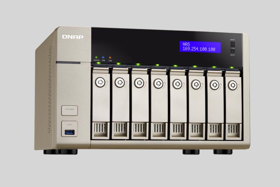 Recupero dei dati di un NAS QNAP TVS-863