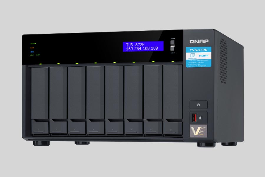 Recupero dei dati di un NAS QNAP TVS-872N