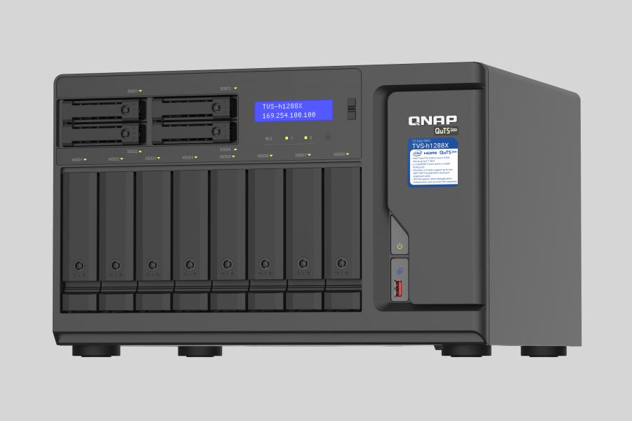 Recupero dei dati di un NAS QNAP TVS-h1288X