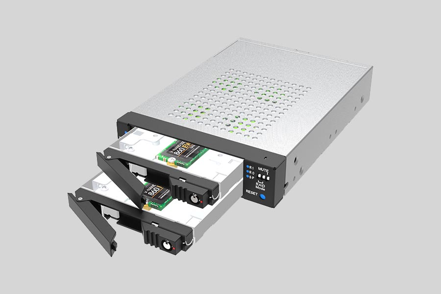 Recupero dei dati di un NAS Raidon Mobile Rack iR8774